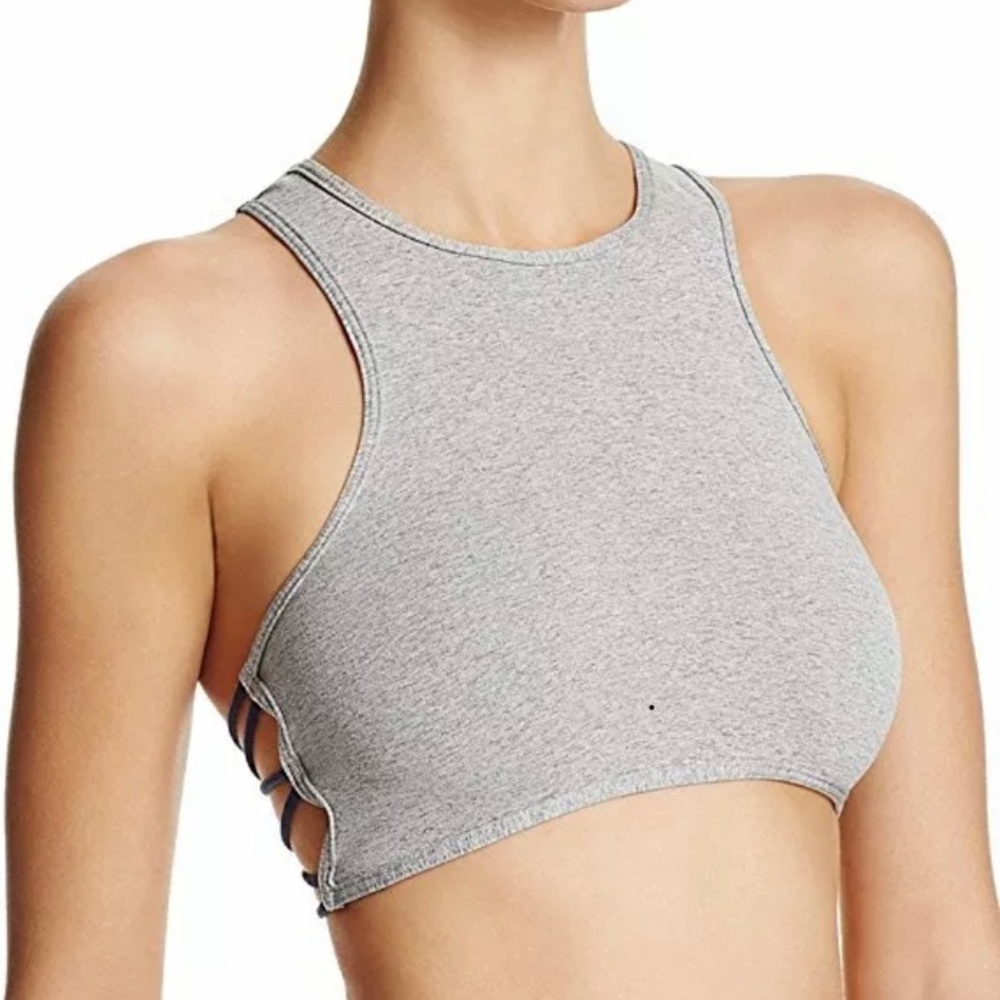 Free People Intimately Cross Crop Bralette Small